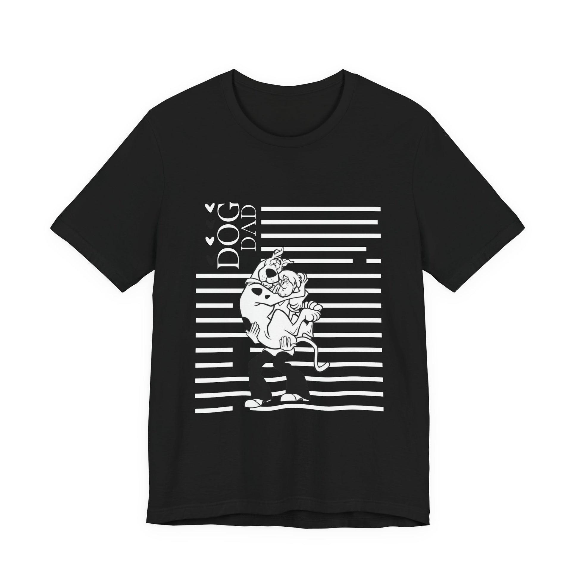 Scooby-Doo Dog Dad T-Shirt in black — SniffWaggleNWalk™