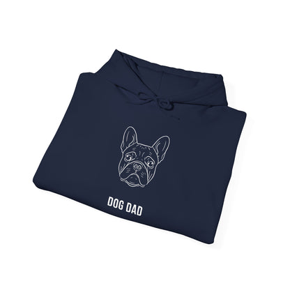 French Bulldog Dog Dad hoodie, Father's Day dog lover gift