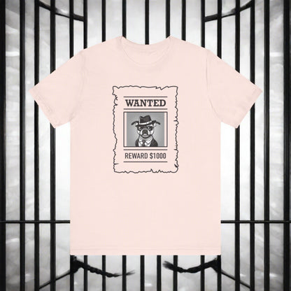 WANTED Unisex Jersey Short Sleeve Tee - Sniff Waggle And Walk