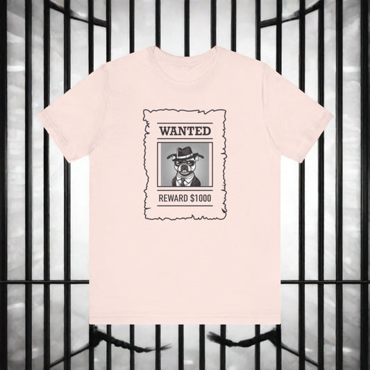 WANTED Unisex Jersey Short Sleeve Tee - Sniff Waggle And Walk