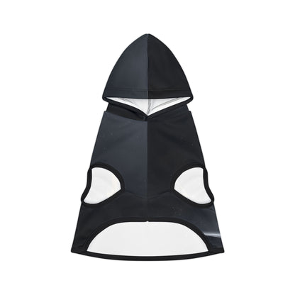 Pet hoodie with 444 angel number design symbolising protection and stability