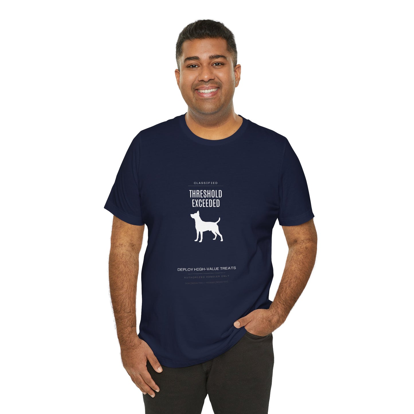 Threshold Exceeded Tee — Cybercore Graphic T‑Shirt