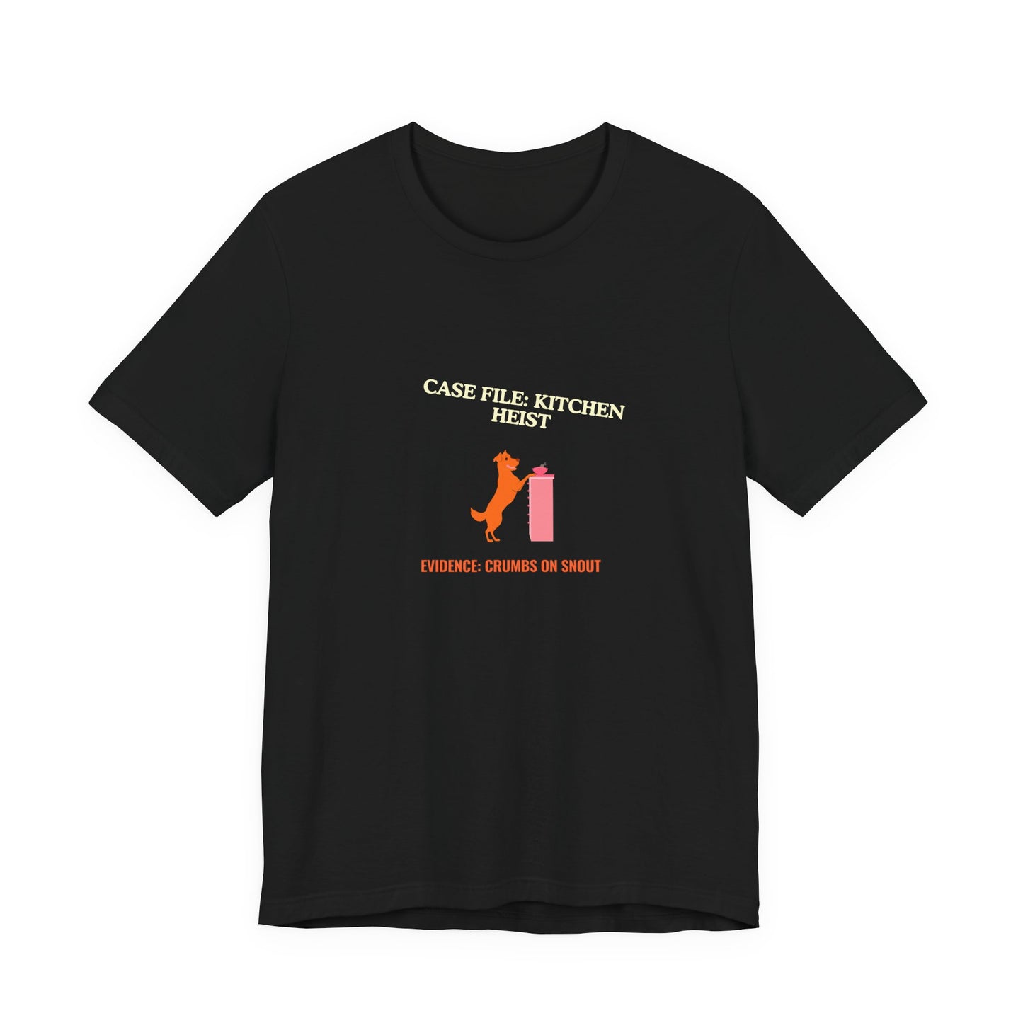 Kitchen Heist T-Shirt – “Case File: Kitchen Heist” Funny Baking Crime Tee