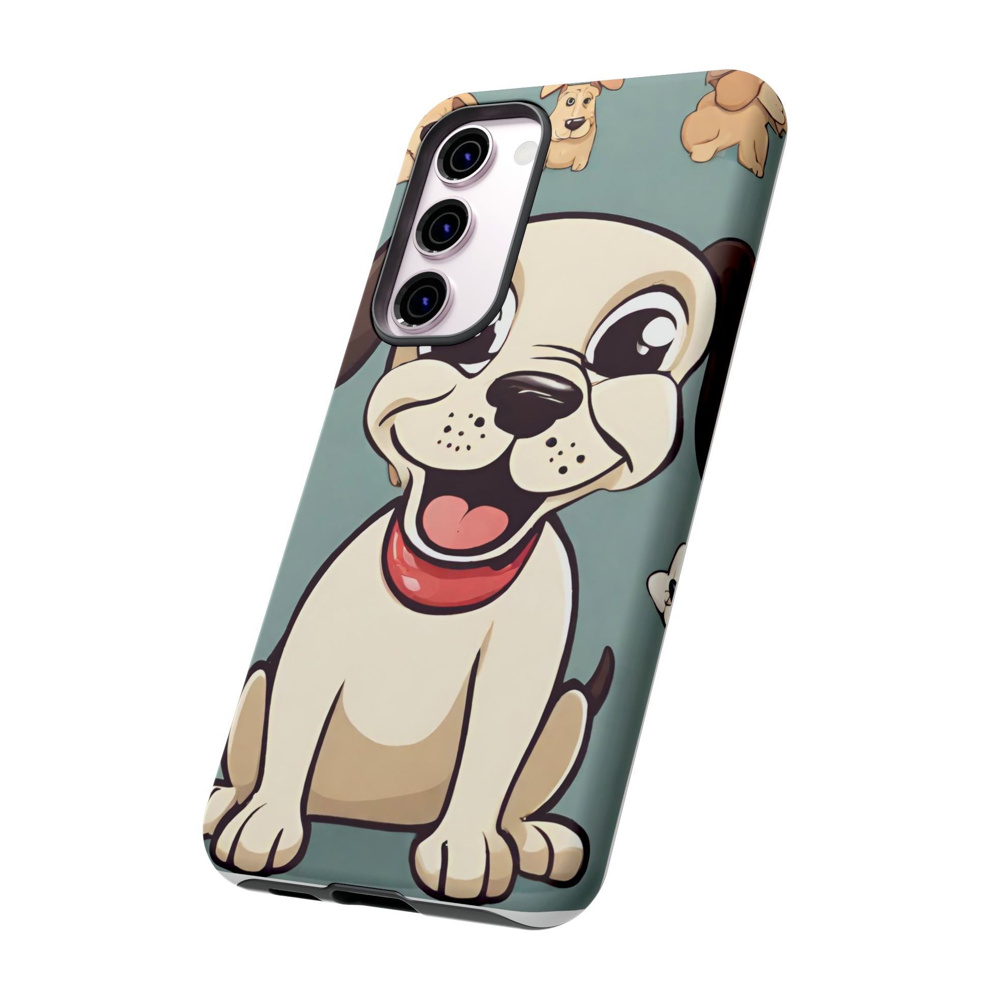 Sniffwagglendwalk™ Multi Dog Design Tough Phone CaseS. - Sniff Waggle And Walk