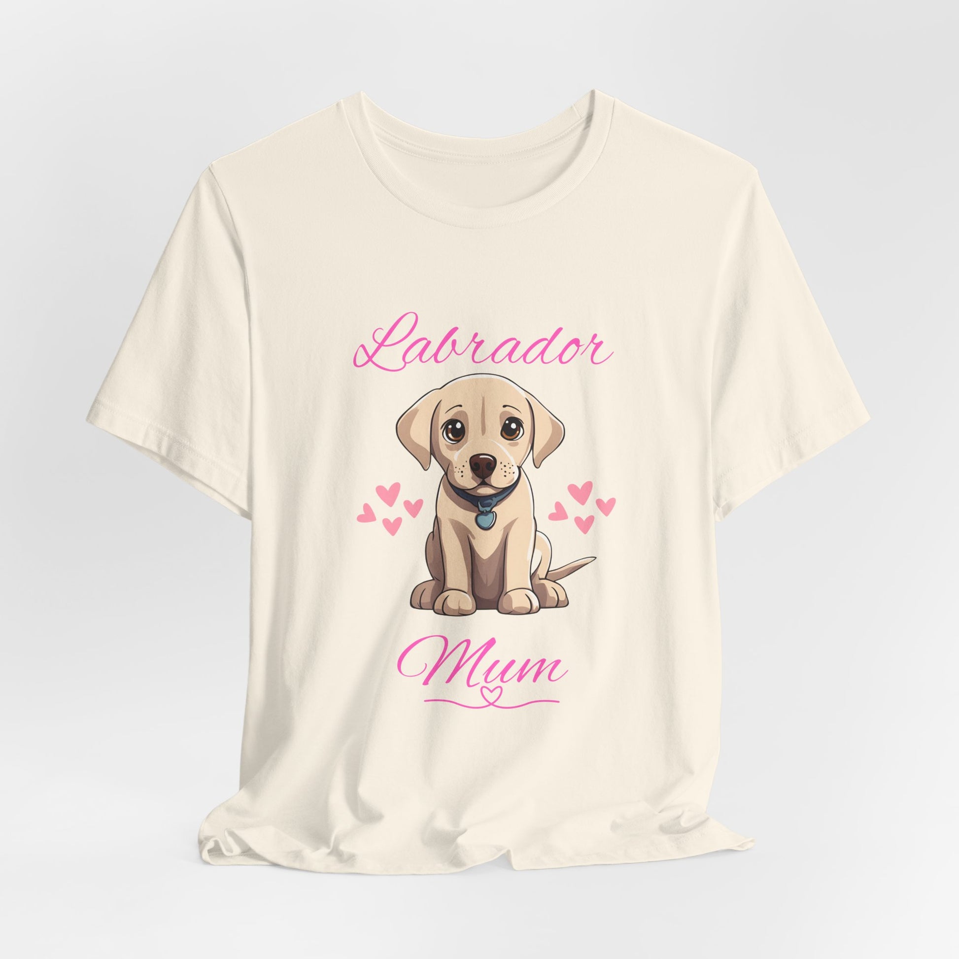 Labrador Mum T-Shirt — Navy — DTG printed tee — SniffWaggleNWalk™