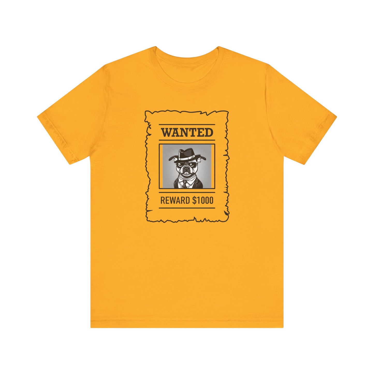 WANTED Unisex Jersey Short Sleeve Tee - Sniff Waggle And Walk