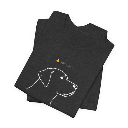 T‑Shirt — "Personal Space Cancelled" Minimal Dog LABRADOR Graphic Tee