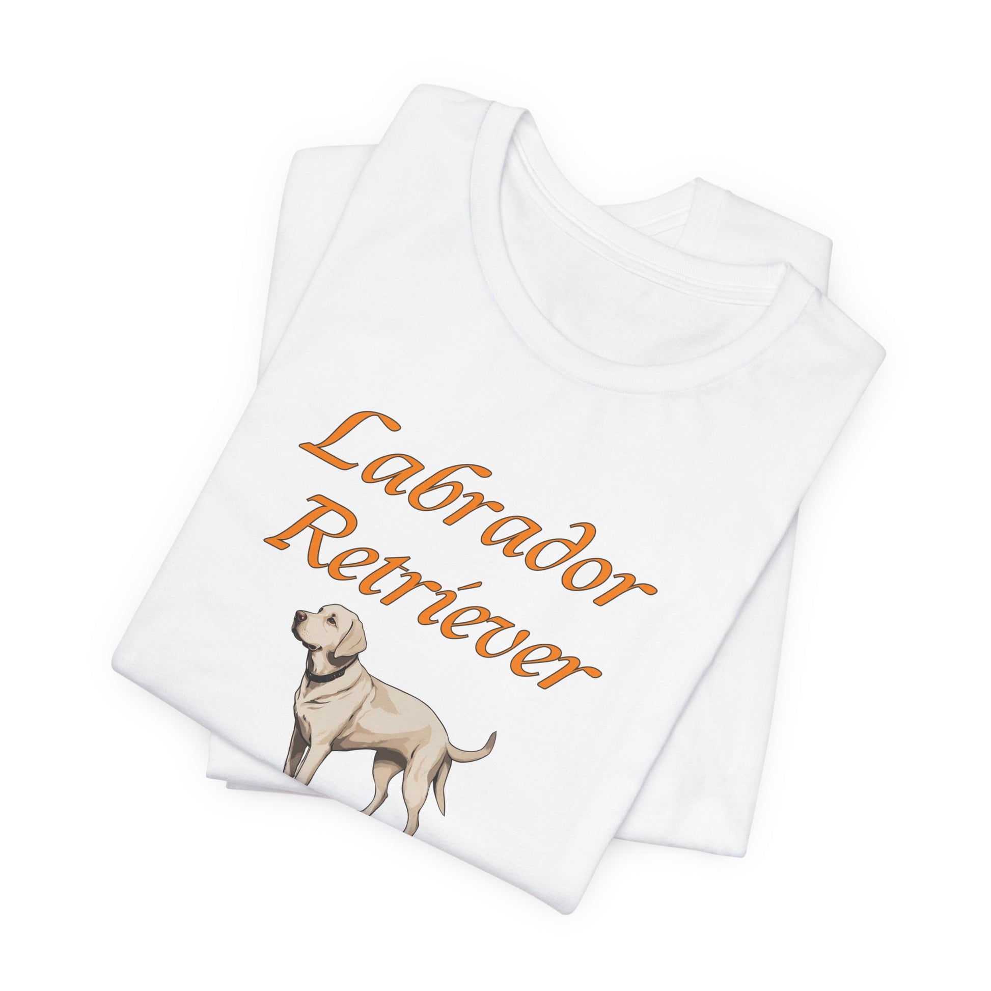 Proud Labrador Parent t-shirt design close-up