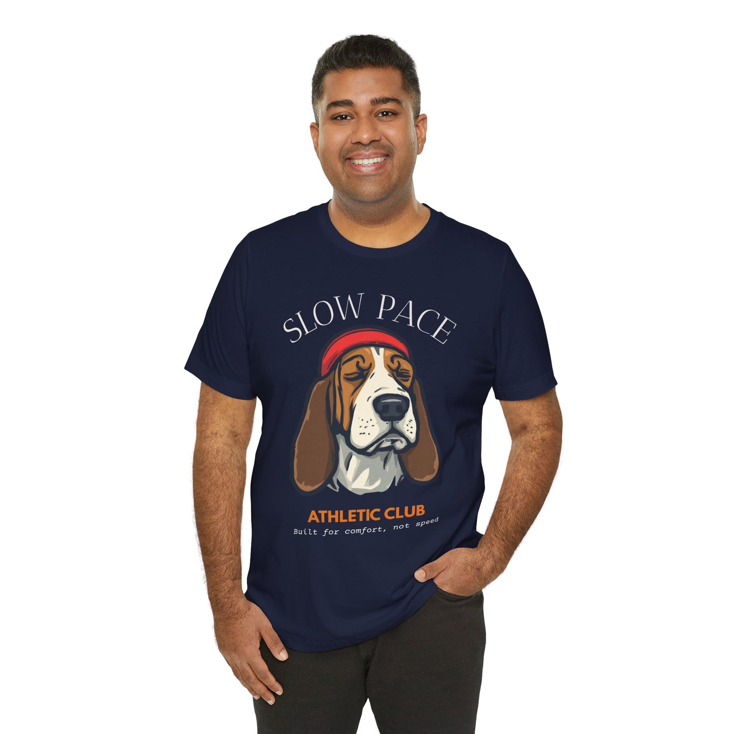 Athletic Club Basset Hound Tee