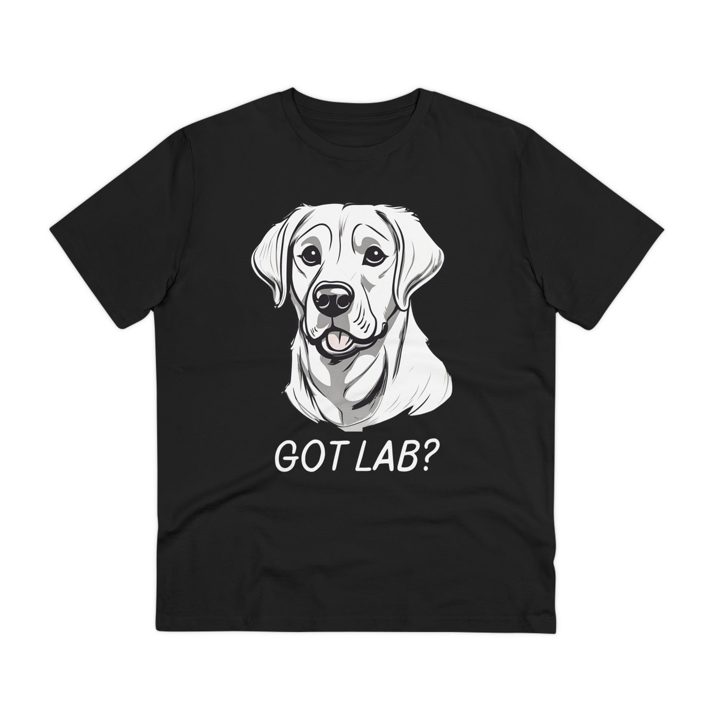 "GOT LAB?" Organic T-shirt - Unisex by sniffwagglenwalk™ - Sniff Waggle And Walk