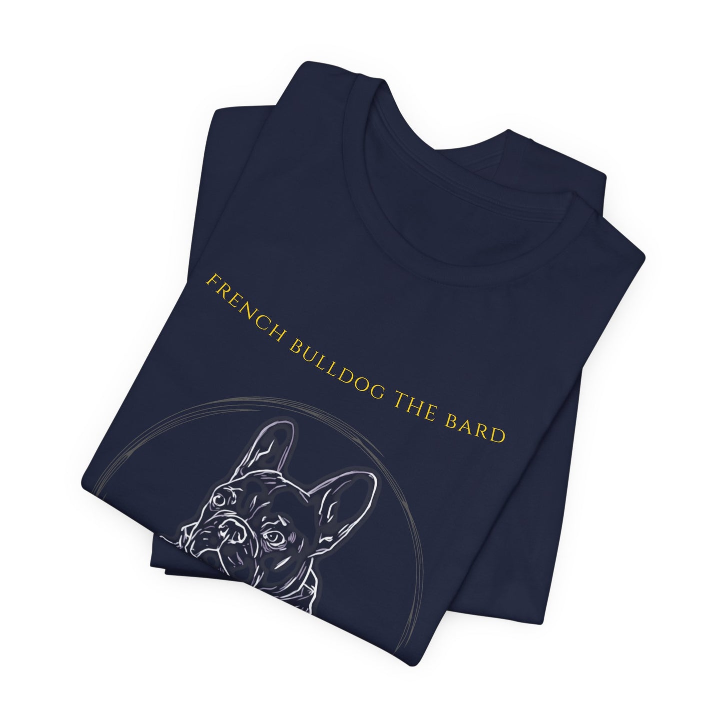 French Bulldog the bard Adventure T-Shirt — "Adventure Awaits" Graphic Tee
