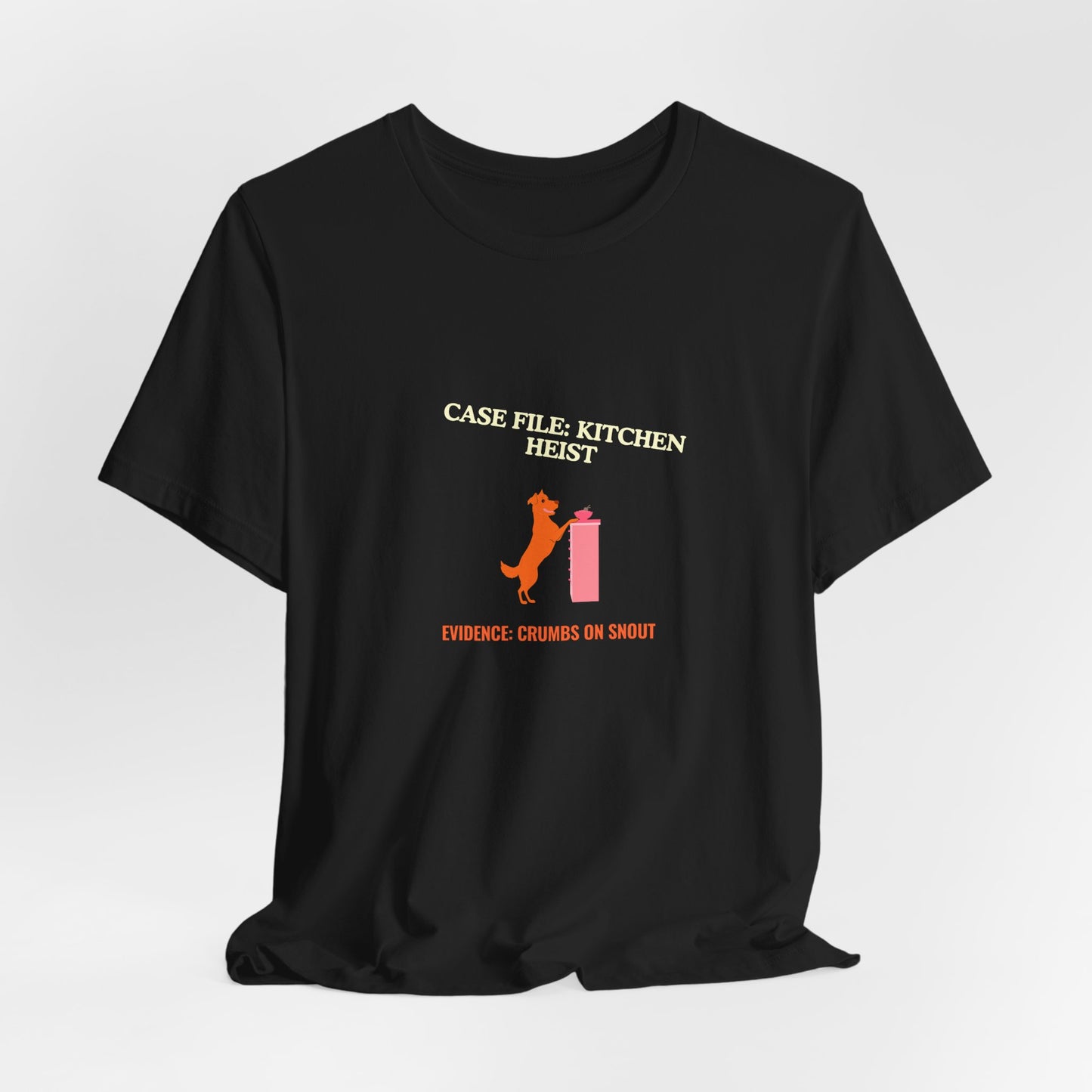 Kitchen Heist T-Shirt – “Case File: Kitchen Heist” Funny Baking Crime Tee