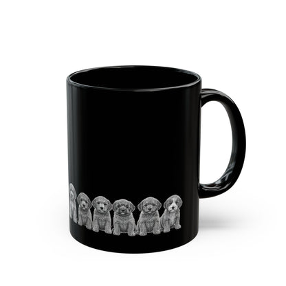 Cockapoo mug with tea