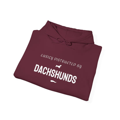 Dachshund hoodie sleeve and cuff detail, dog lover pullover