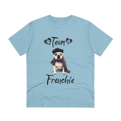 "TEAM FRENCHIE" Organic T-shirt - Unisex by SniffWaggleNWalk™ - Sniff Waggle And Walk