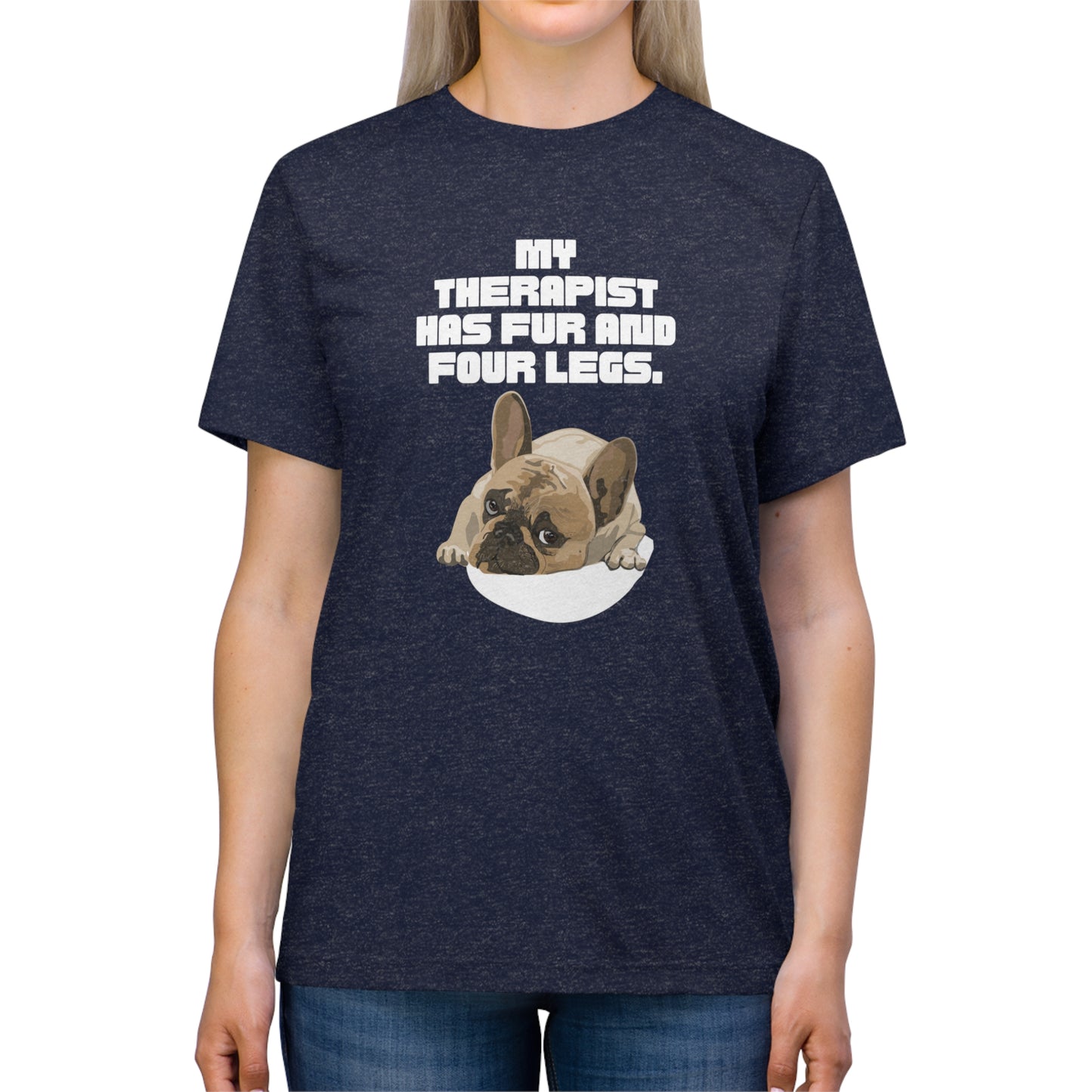 PawfectPrints Apparel Co.™ "My therapist has fur and four legs." - Sniff Waggle And Walk