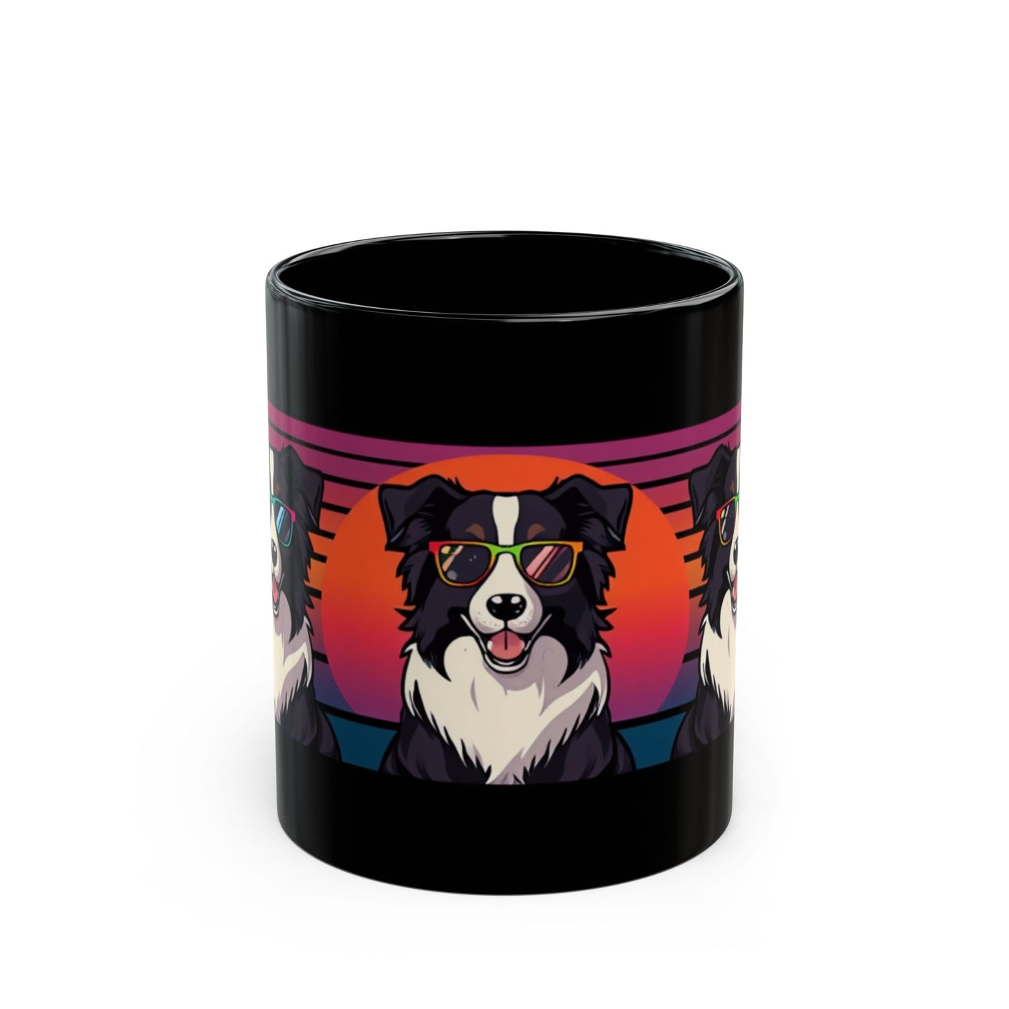 Cool Border Collie Mug —Dog Coffee Cup (11oz & 15oz)
