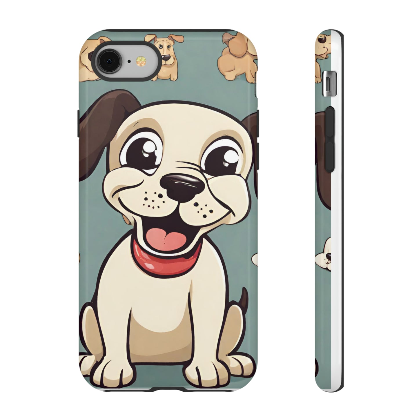 Sniffwagglendwalk™ Multi Dog Design Tough Phone CaseS. - Sniff Waggle And Walk