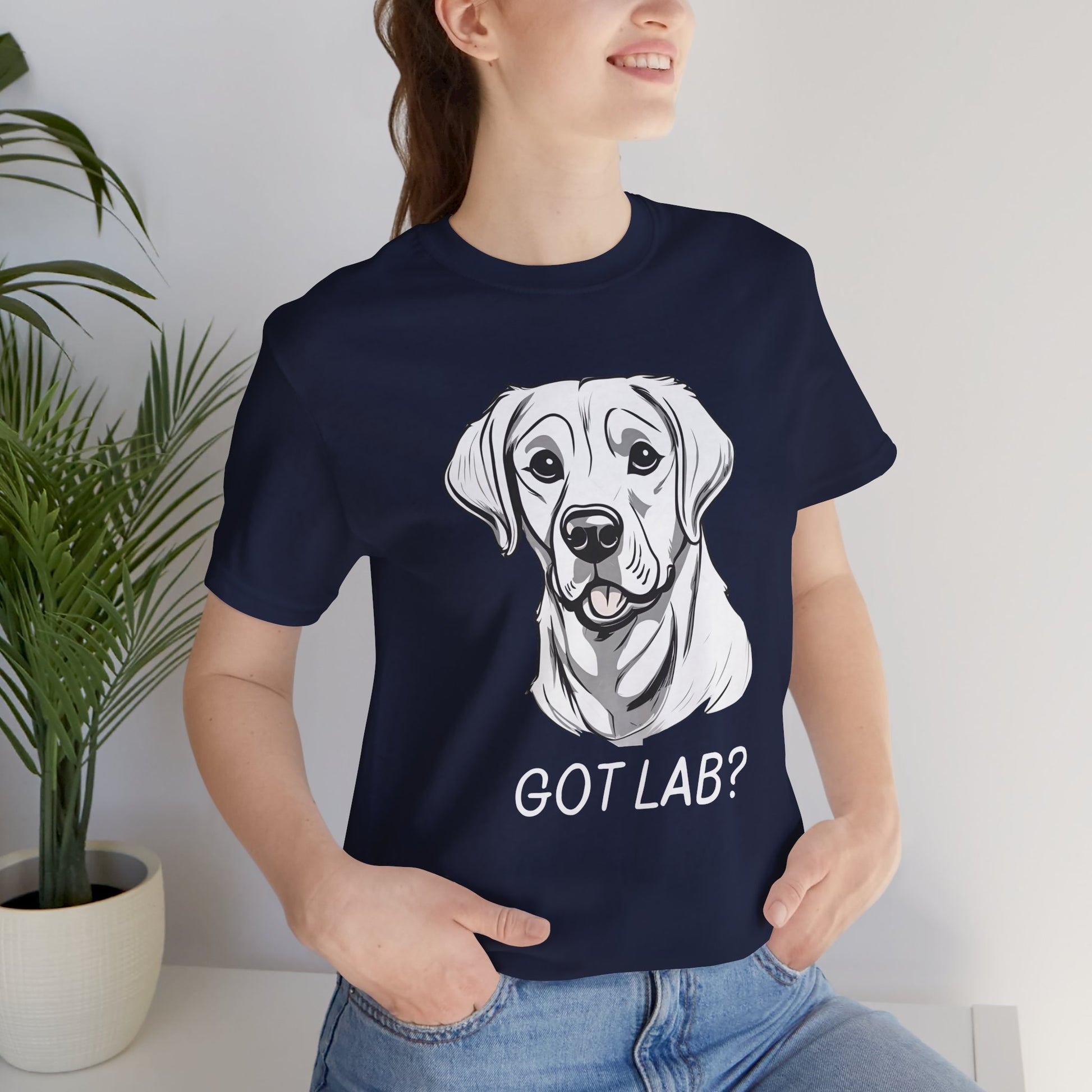 GOT LAB? unisex Labrador slogan t-shirt, dog lover gift
