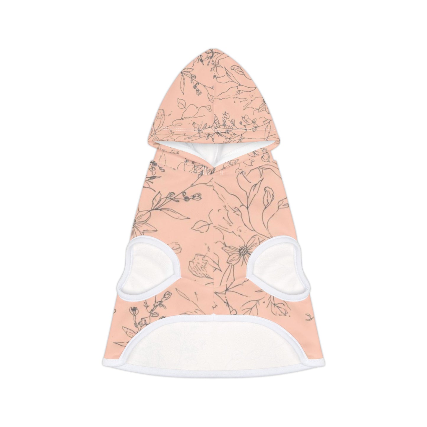 Close-up of 555 Alignment Hoodie fabric and printed design