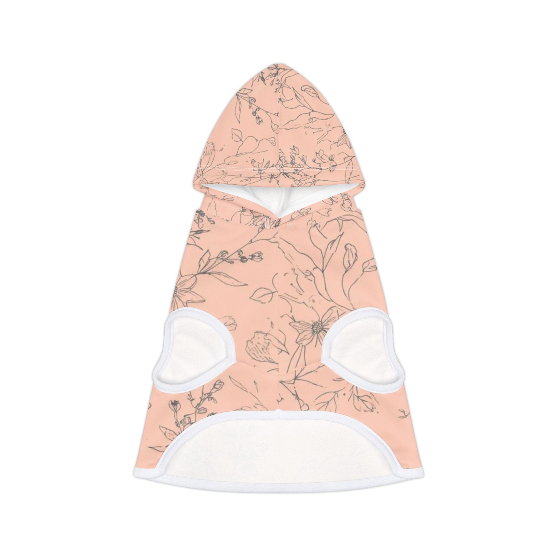 Close-up of 555 Alignment Hoodie fabric and printed design