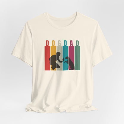 Dog Dad T-Shirt — retro dog dad gift design