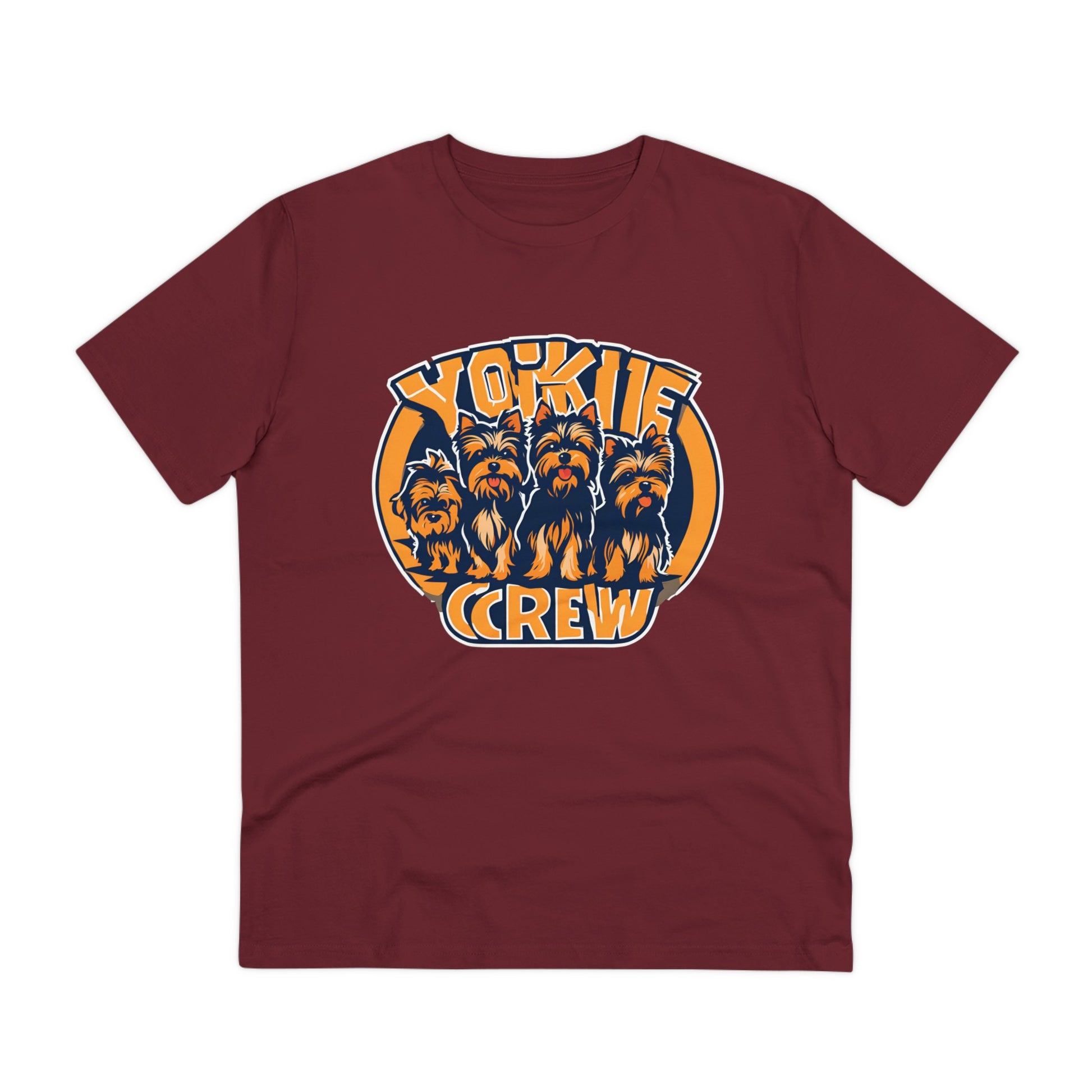 "YORKIE CREW" Organic Creator T-shirt - Unisex SniffWaggleandWalk™ - Sniff Waggle And Walk