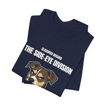 Grumpy Boxer Dog T‑Shirt — Cute Cartoon Pet Portrait Tee