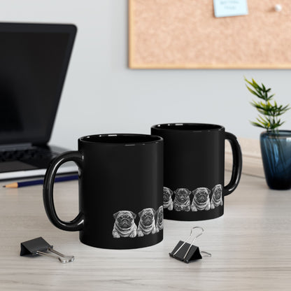 Pug mug lifestyle photo