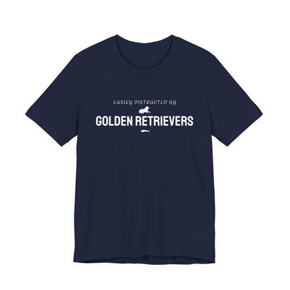 Funny Golden Retriever t-shirt - unisex organic cotton tee