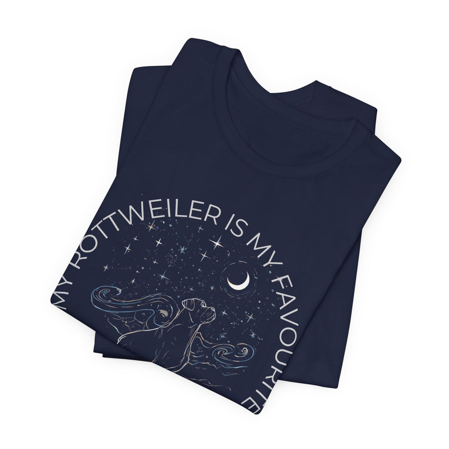 My Rottweiler Is My Favourite Cosmic Companion T-Shirt