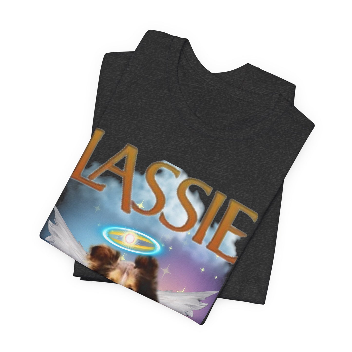 RIP Lassie T-Shirt — Red — dog dad gift — SniffWaggleNWalk™