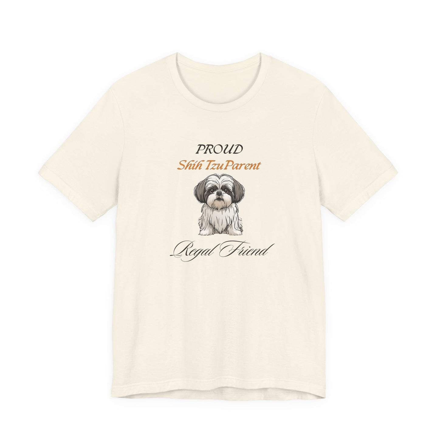 Proud Shih Tzu Parent White t-shirt front
