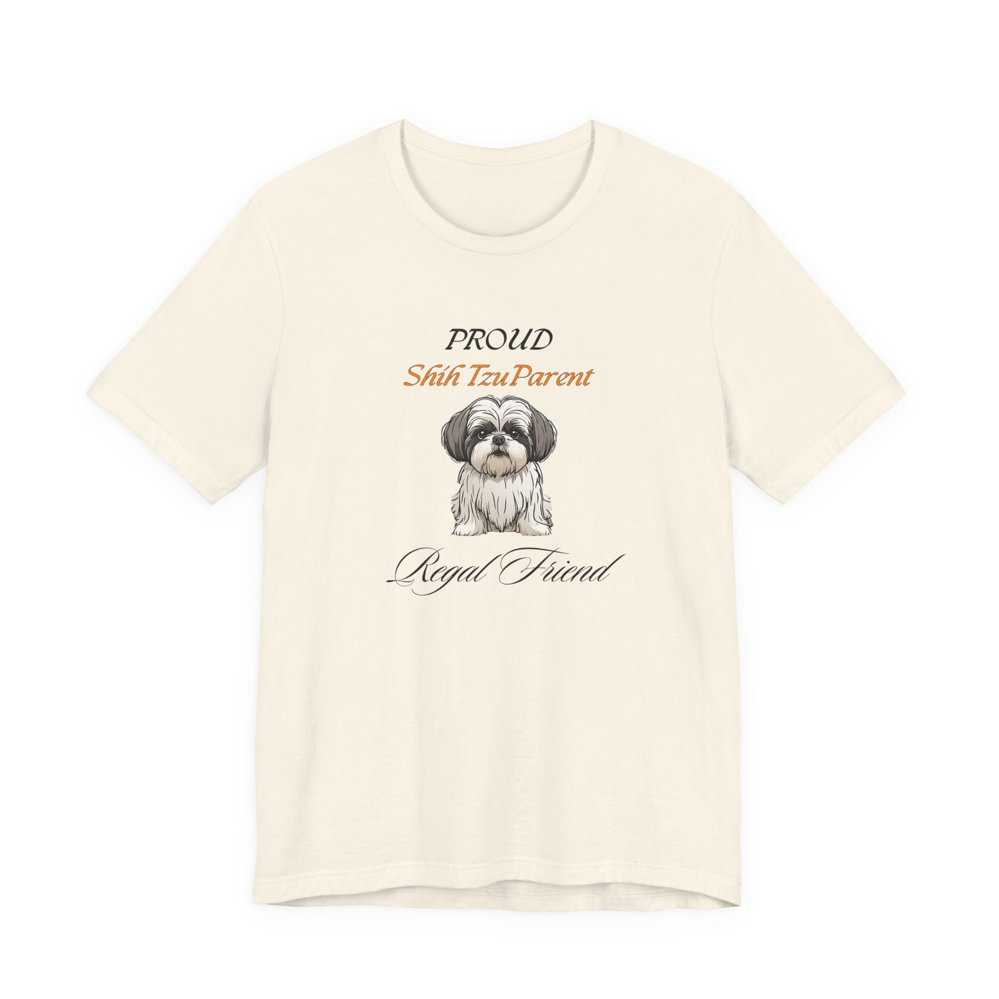 Proud Shih Tzu Parent White t-shirt front