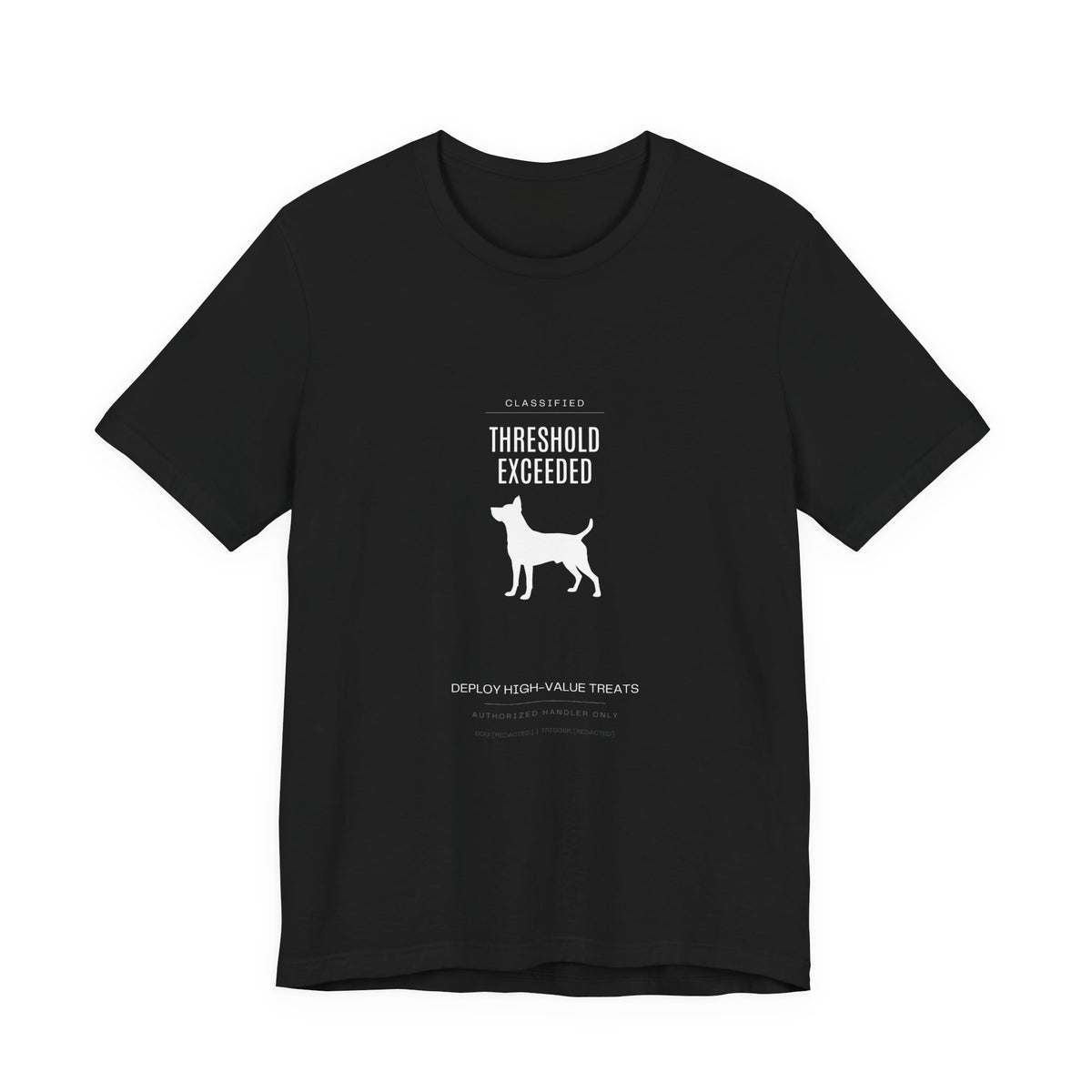 Threshold Exceeded Tee — Cybercore Graphic T‑Shirt — SniffWaggleNWalk™