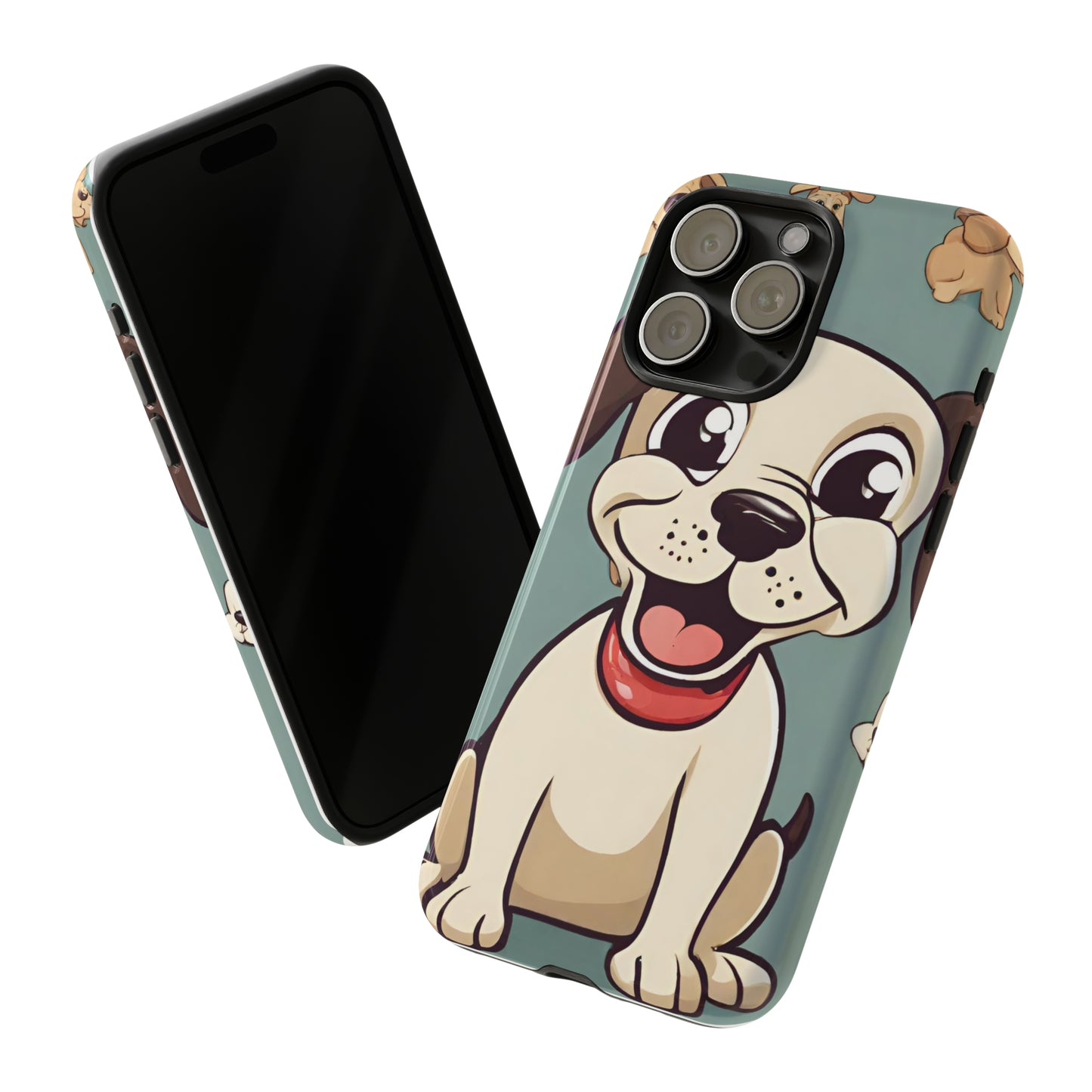 Sniffwagglendwalk™ Multi Dog Design Tough Phone CaseS. - Sniff Waggle And Walk