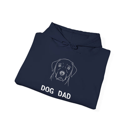 Labrador Dog Dad hoodie, Father's Day dog lover gift