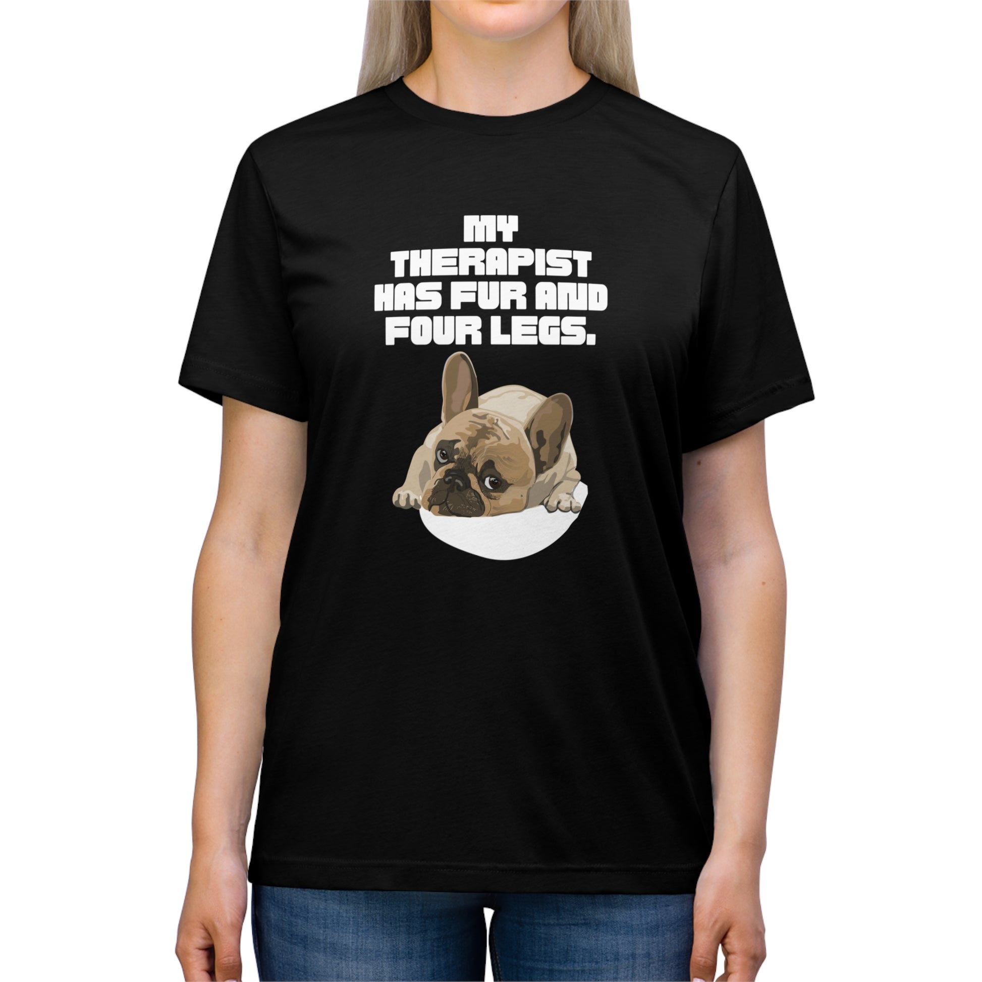 PawfectPrints Apparel Co.™ "My therapist has fur and four legs." - Sniff Waggle And Walk