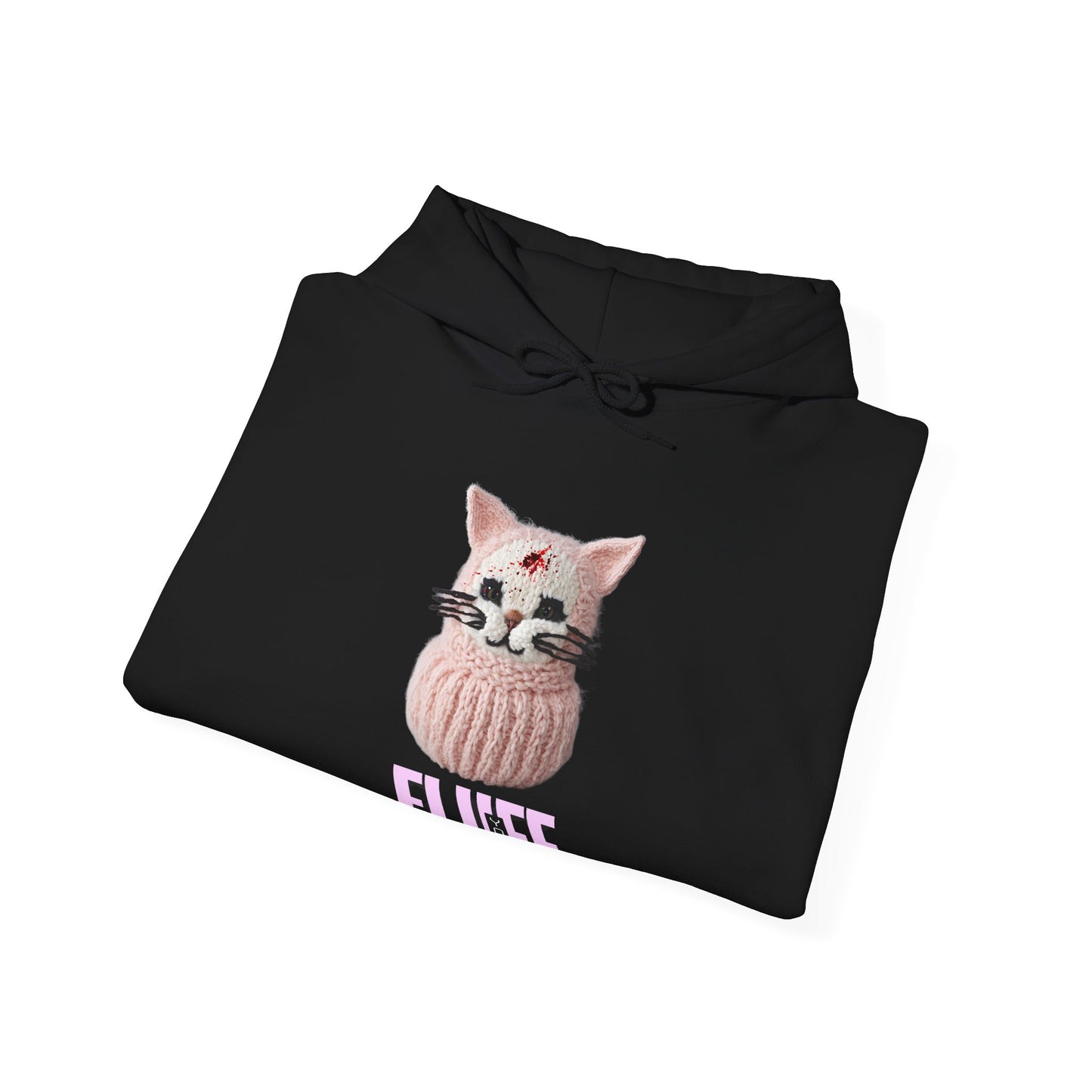 Fluff You Knitted Cat Hoodie – Cozy, Cute, and Full of Attitude 😺💬-Sniffwaggleandwalk™