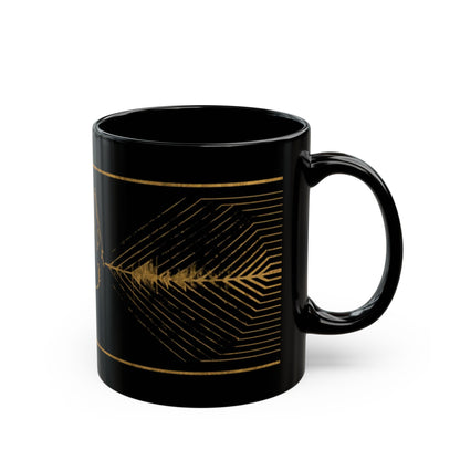 German Shepherd coffee mug front view