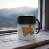 Computer Dog Color Morphing Mug, 11oz