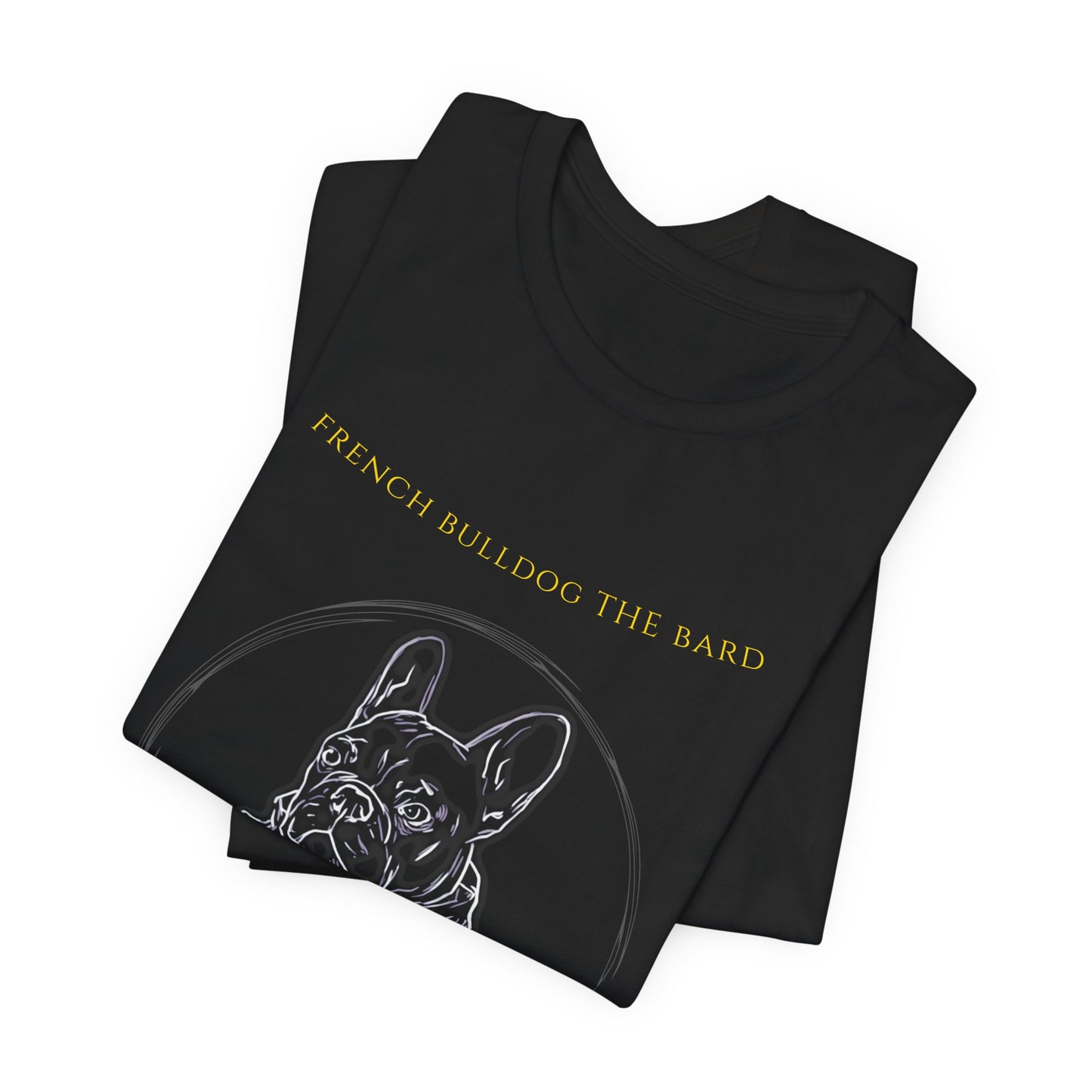 French Bulldog the bard Adventure T-Shirt — "Adventure Awaits" Graphic Tee