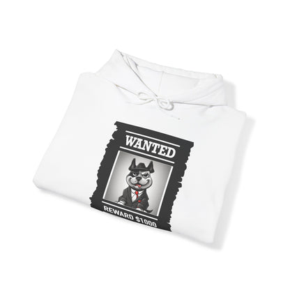 Unisex Heavy Blend™ "Wanted" Hooded Sweatshirt - Sniff Waggle And Walk