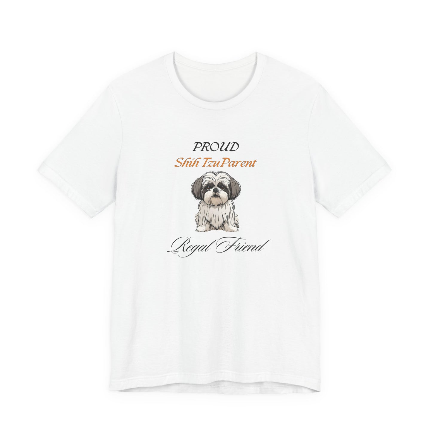 Proud Shih Tzu Parent t-shirt front design