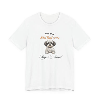 Proud Shih Tzu Parent t-shirt front design