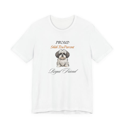 Proud Shih Tzu Parent t-shirt front design