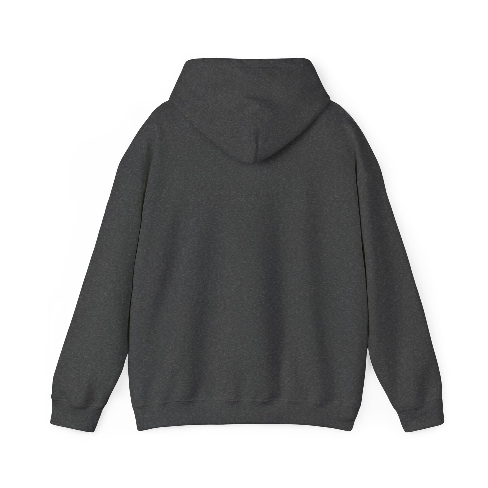Dark heather Labrador Dog Dad hoodie lifestyle shot
