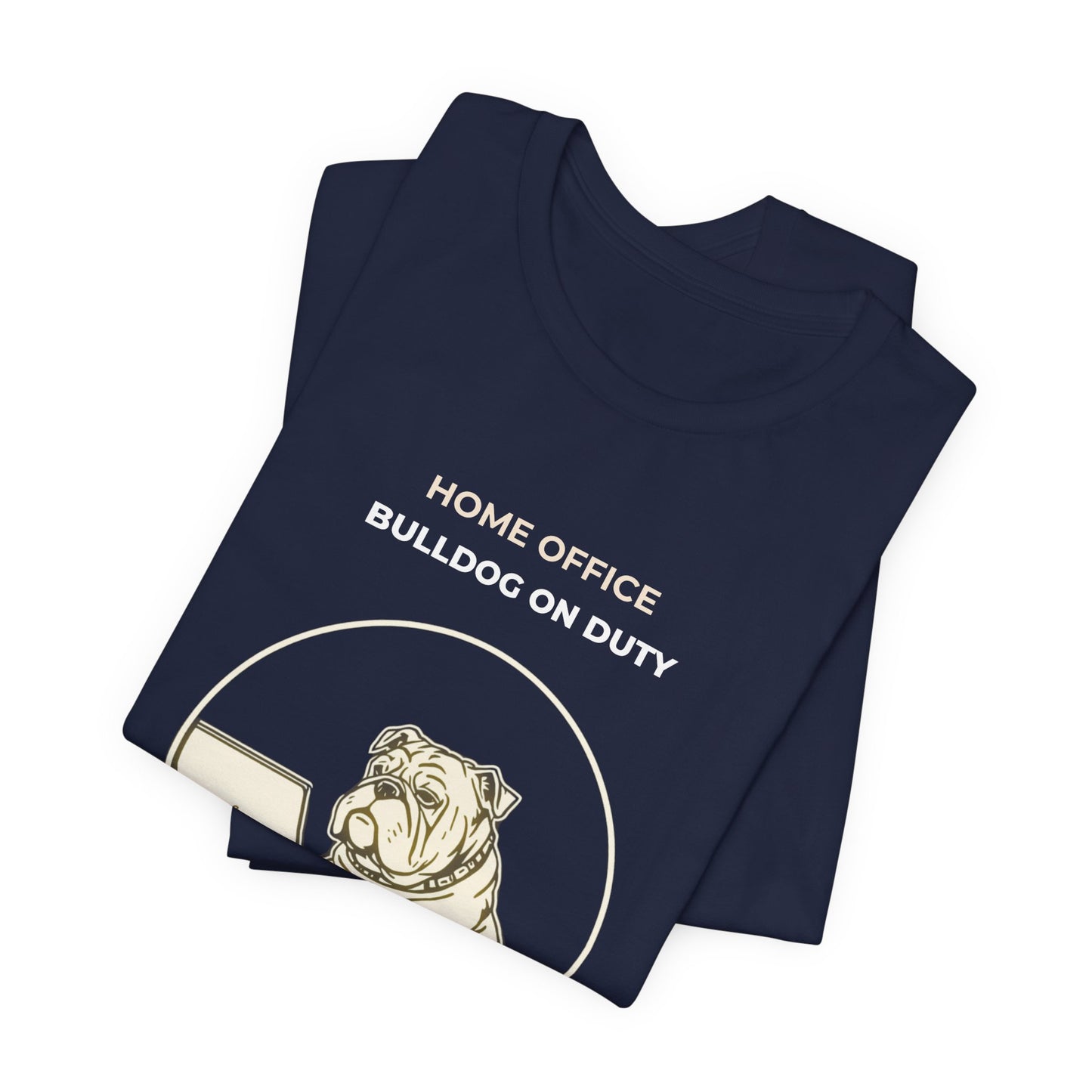 bulldog office tshirt — 'Warm Covers' Graphic T‑Shirt