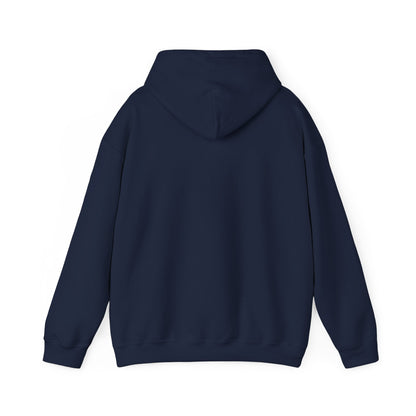 Neon Staffie hoodie hood and drawcord detail