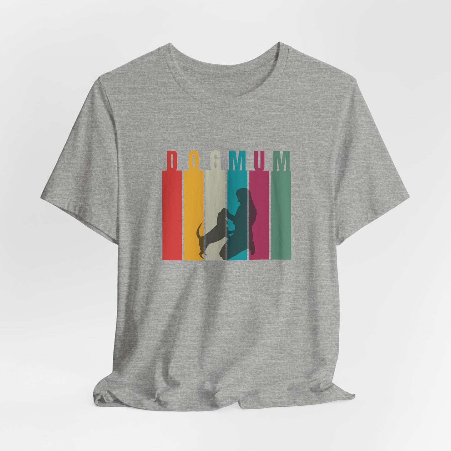 Dog Mum T-Shirt — sustainable cotton tee detail